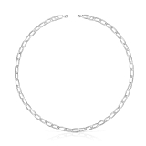 Колье Hold Oval из серебра