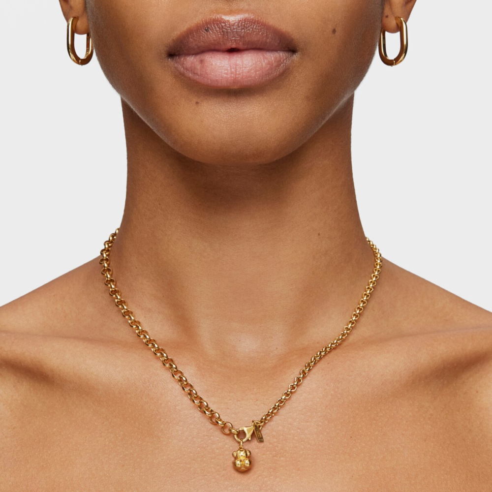 Кулон Bold Bear 3D из вермеля фото 7