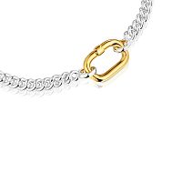 Браслет Hold Oval из серебра