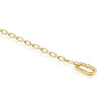 Браслет Hold Oval из вермеля