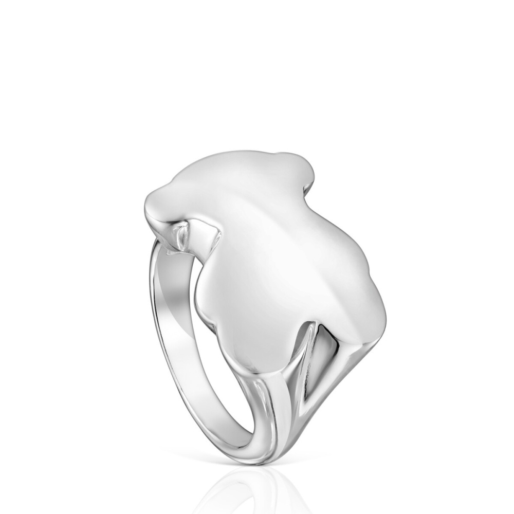 Кольцо Bold Motif из серебра фото 2