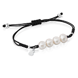 Браслет Pearls из серебра с жемчугом