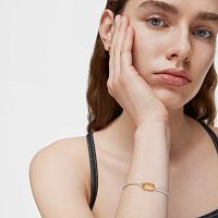 Браслет Hold Oval из серебра