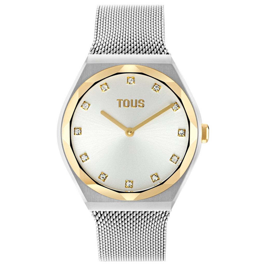 Часы Karat Round Mesh из стали с IPG-покрытием