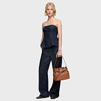 Cумка-хобо Hold из натуральной кожи