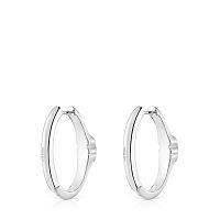 Серьги Icon Color из серебра с ониксом