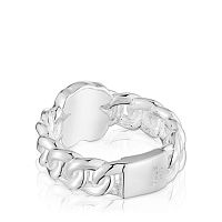 Кольцо из серебра с ониксом