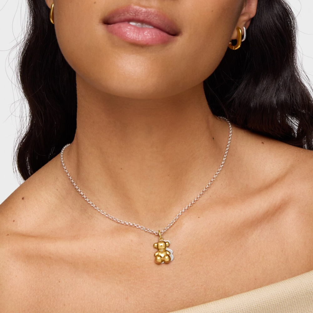 Кулон из вермеля и серебра фото 8