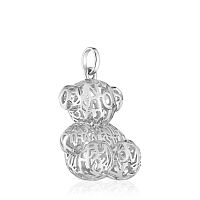 Кулон Bold Bear из серебра