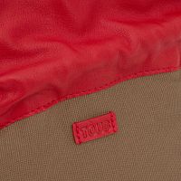 Сумка-бочонок из натуральной кожи