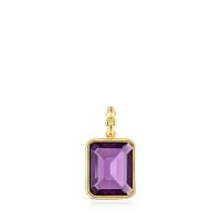 Кулон Medallions из вермеля с аметистом