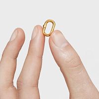 Соединительное кольцо Hold Oval из вермеля