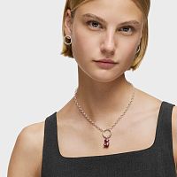 Кулон Bold Bear из стали и серебра