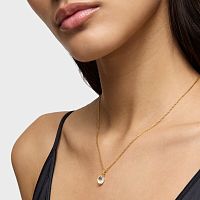 Кулон Medallions из вермеля с аквамарином