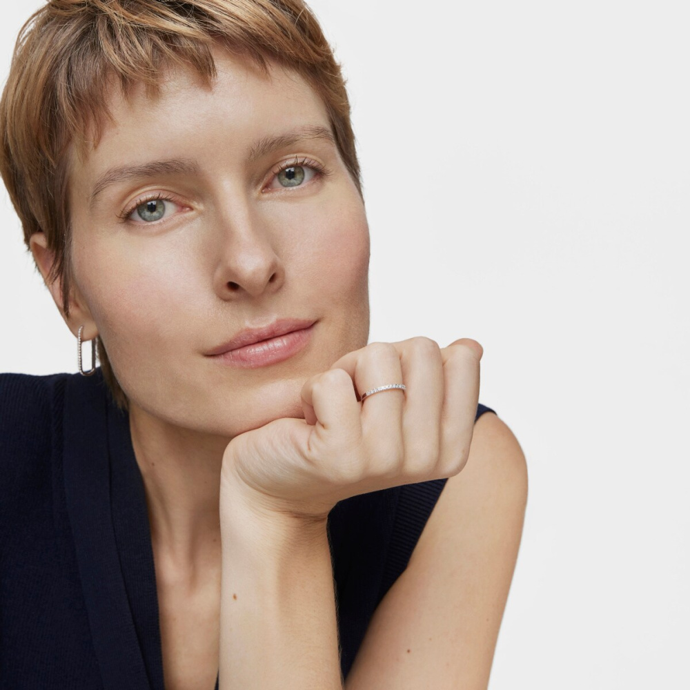 Кольцо Les Classiques из белого золота с бриллиантами  фото 5