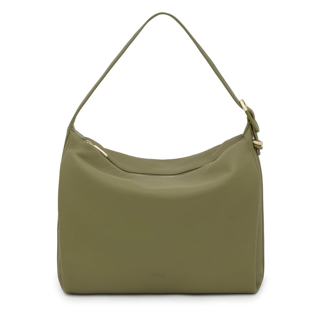 Сумка-хобо Fold из натуральной кожи