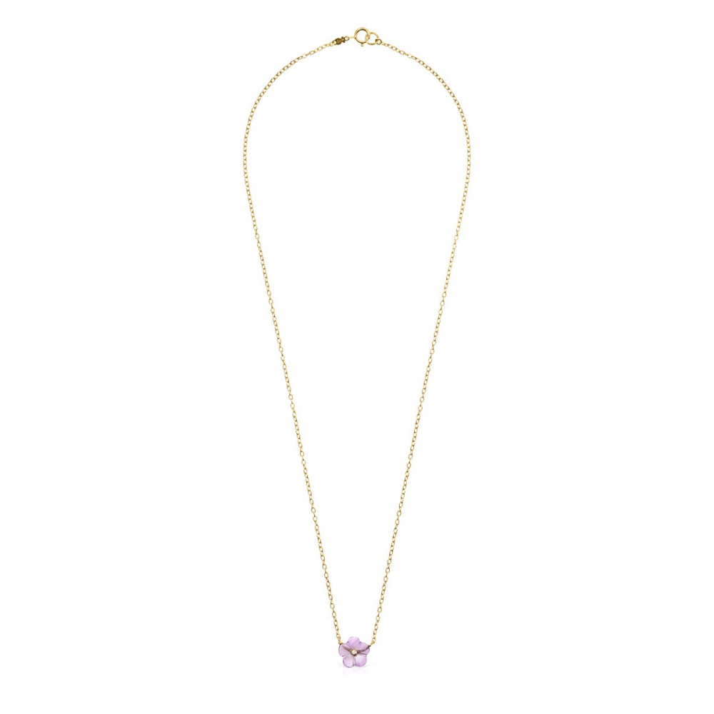  Колье Vita из золота с аметистом и бриллиантом фото 3