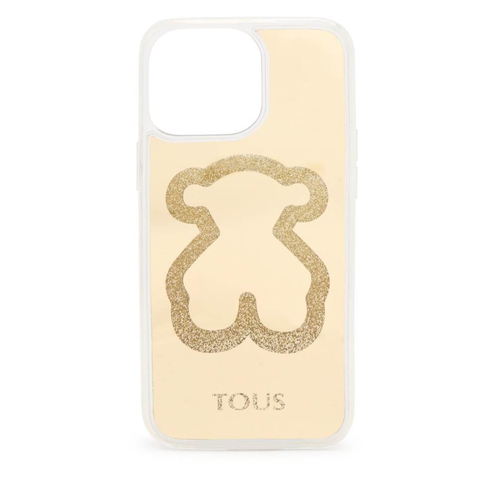 Чехол Delray Glitter Mirror Bear для iPhone 13/13 Pro  фото 2