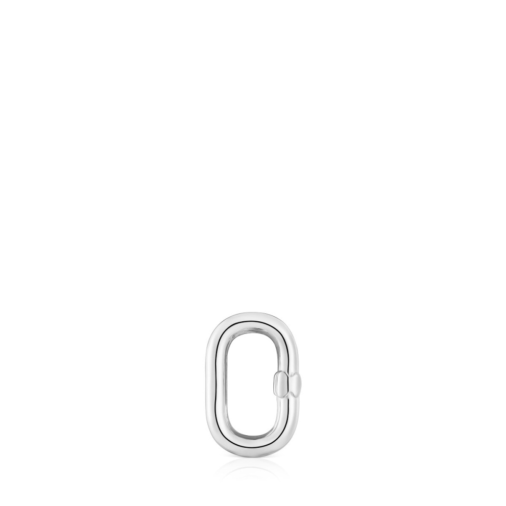 Соединительное кольцо Hold Oval из серебра фото 2