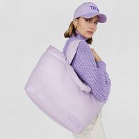 Большая сумка-тоут TOUS Carol лилового цвета