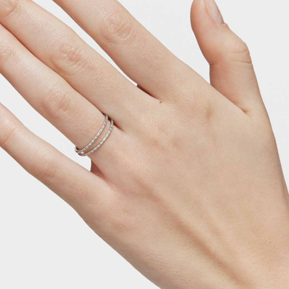 Кольцо Diamonds из белого золота с бриллиантами фото 7