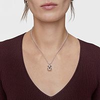 Кулон Bold Bear из серебра с ониксом