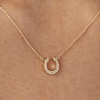 Колье Good Vibes из золота с бриллиантами