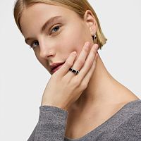 Кольцо из серебра с ониксом