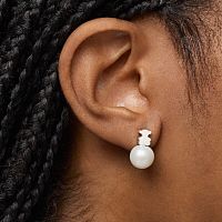 Серьги Sweet Dolls из серебра с жемчугом