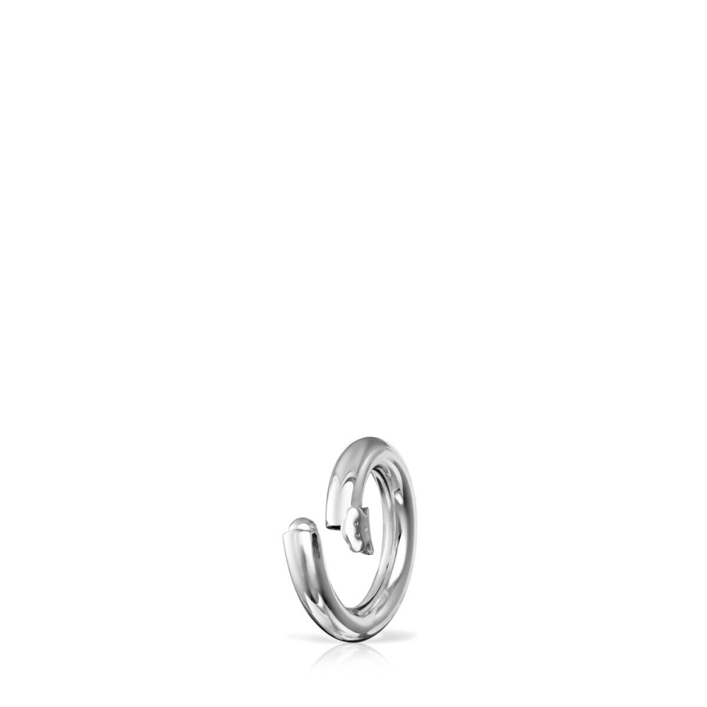 Небольшое кольцо Hold из серебра фото 3