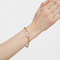 Соединительное кольцо Hold Oval из серебра