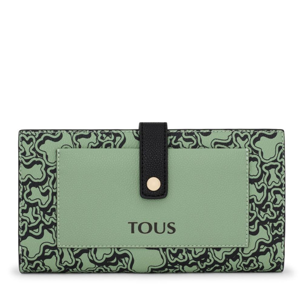 Большой кошелек  Kaos Mini Evolution Pocket цвета хаки фото 2