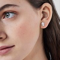 Серьги Basics из серебра
