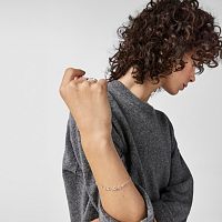  Браслет Mini Icons из серебра с фигурками . 