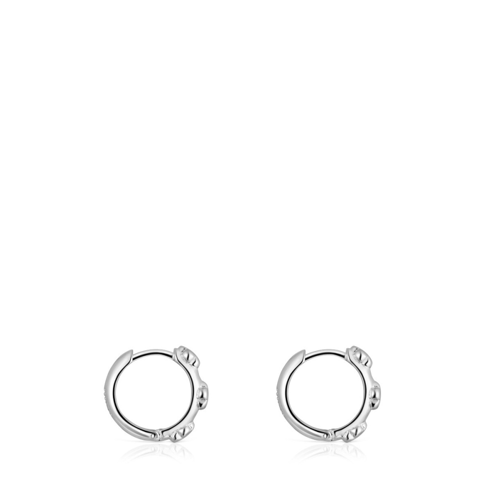 Серьги-кольца TOUS Bold Motif из стерлингового серебра фото 2