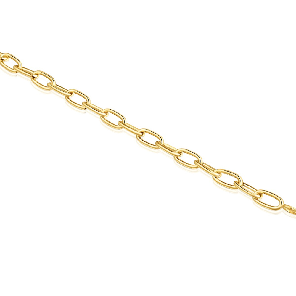 Браслет Hold Oval из вермеля фото 4