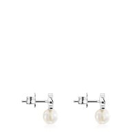 Серьги Sweet Dolls из серебра с жемчугом