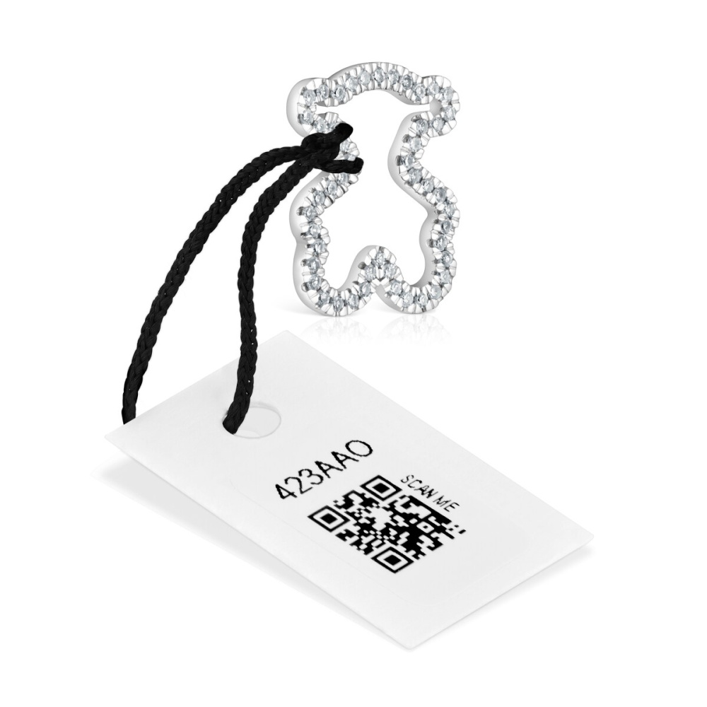 Кулон Icon Gems из белого золота с бриллиантами фото 5