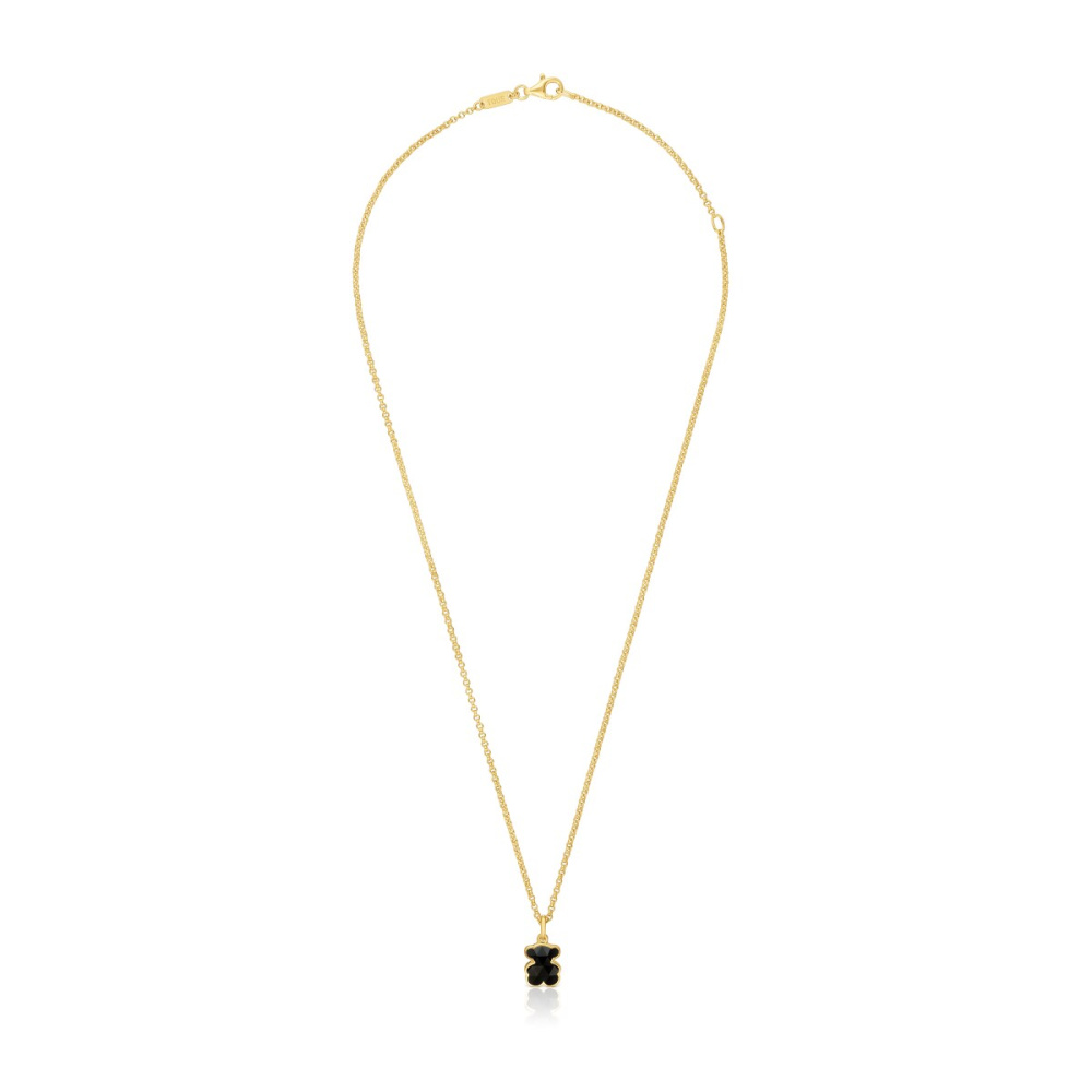  Колье Icon Color из вермеля с ониксом фото 3