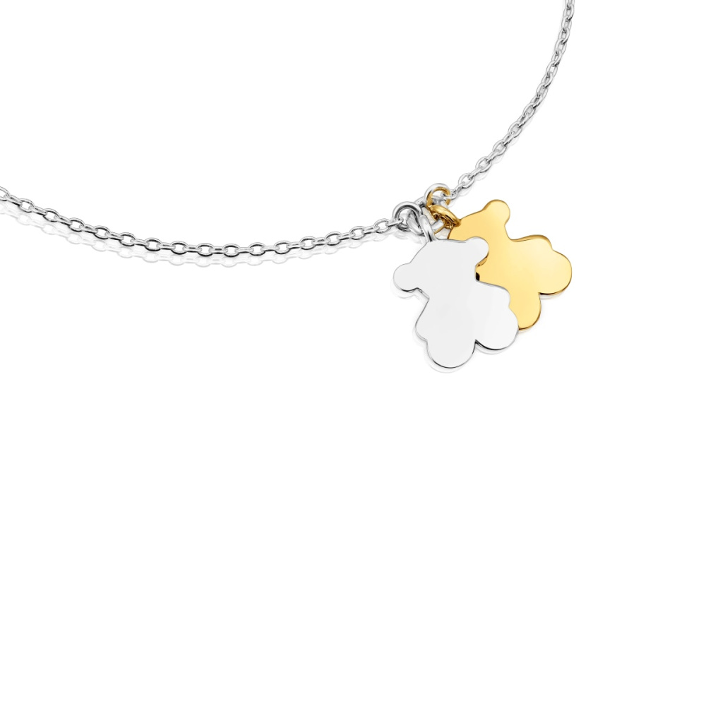 Браслет из серебра и вермеля фото 4