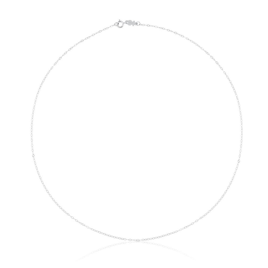 Цепь TOUS Chain из белого золота, 40 см 