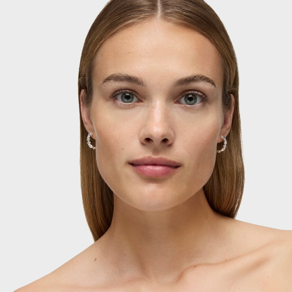 Серьги-кольца из серебра фото 7