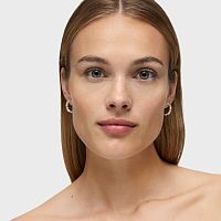 Серьги-кольца из серебра