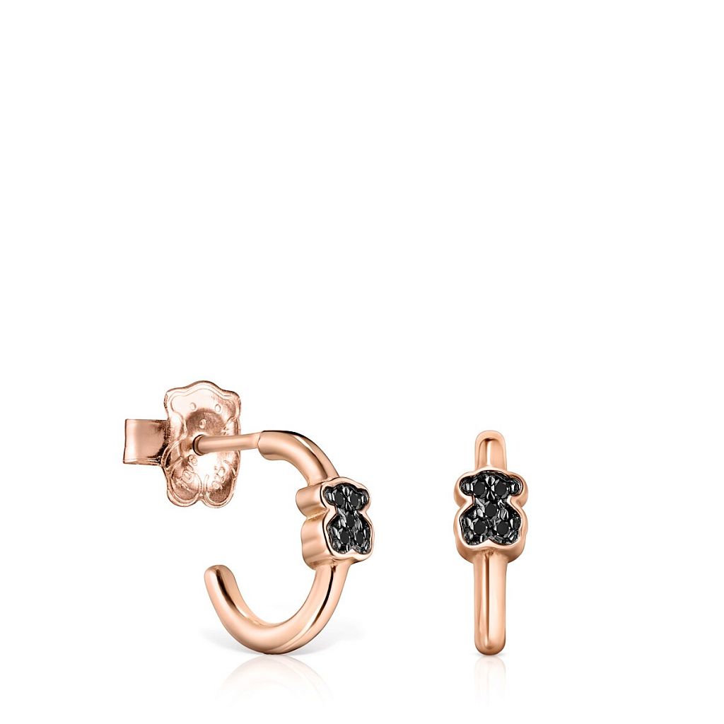 Серьги Motif из вермеля со шпинелями