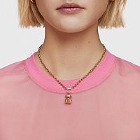 Кулон Bold Bear из вермеля с аметистом