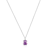 Колье Icon Color из серебра с аметистом