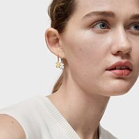 Серьги-кольца из серебра