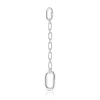 Подвеска Hold Oval из серебра