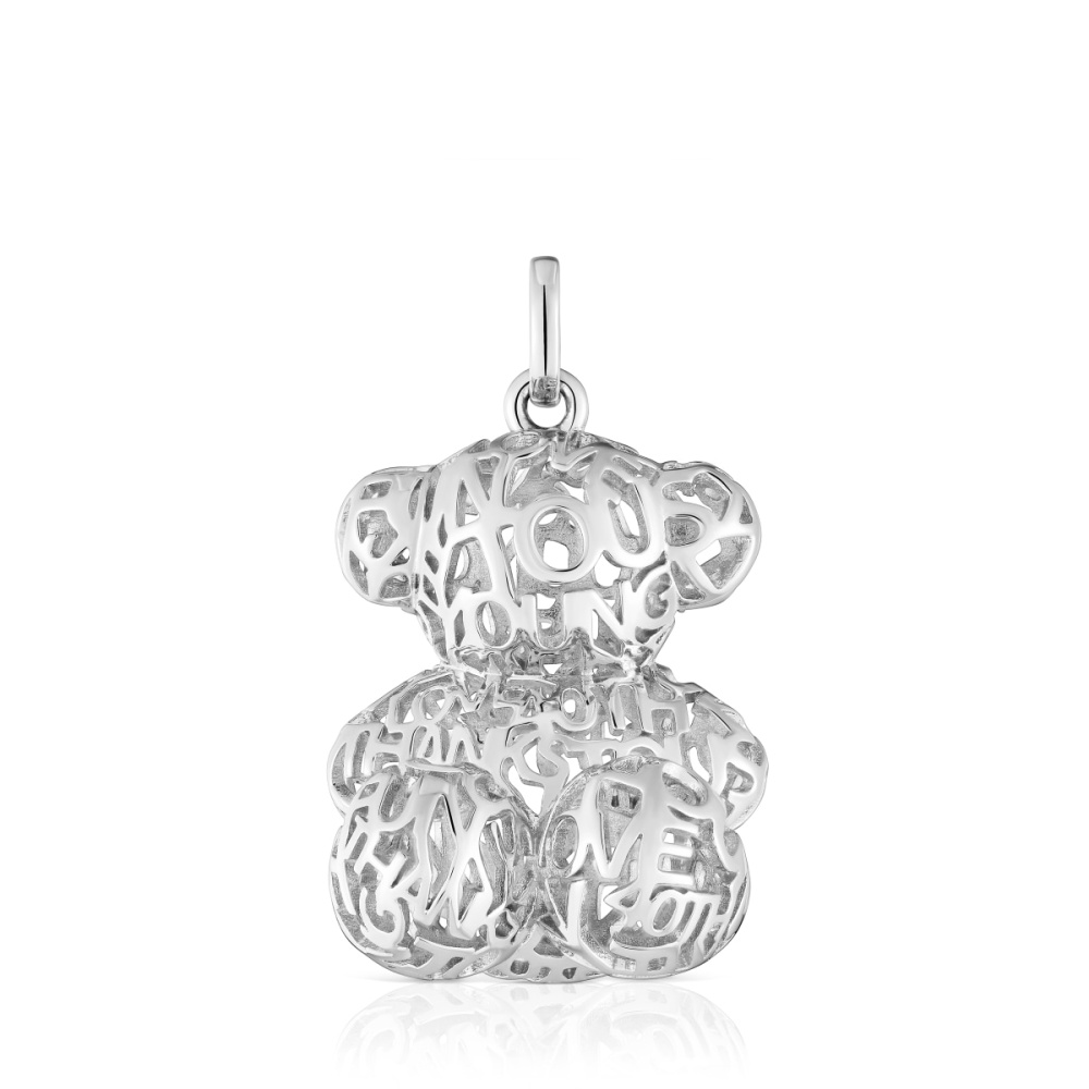 Кулон Bold Bear из серебра фото 2