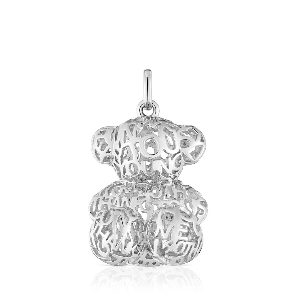 Кулон Bold Bear из серебра